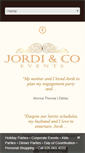 Mobile Screenshot of jordiandco.com